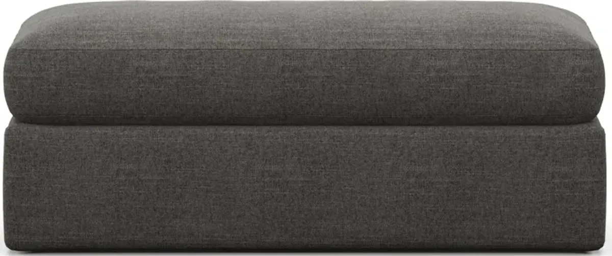 Haven Foam Comfort Ottoman - Curious Charcoal