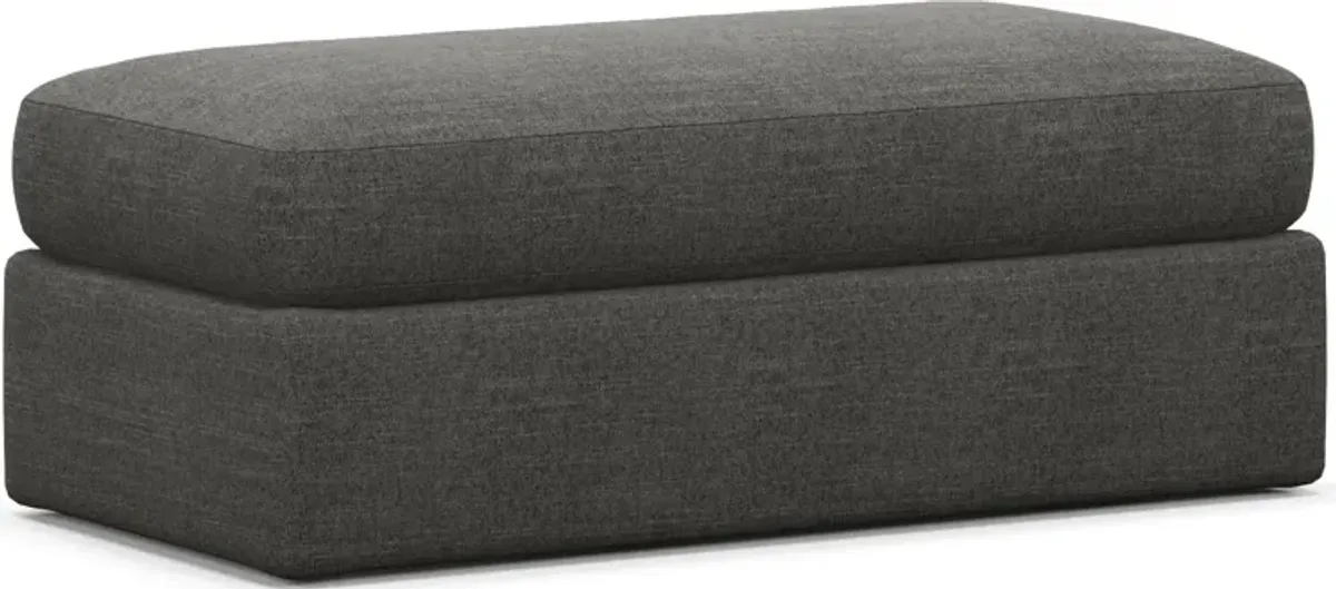 Haven Foam Comfort Ottoman - Curious Charcoal