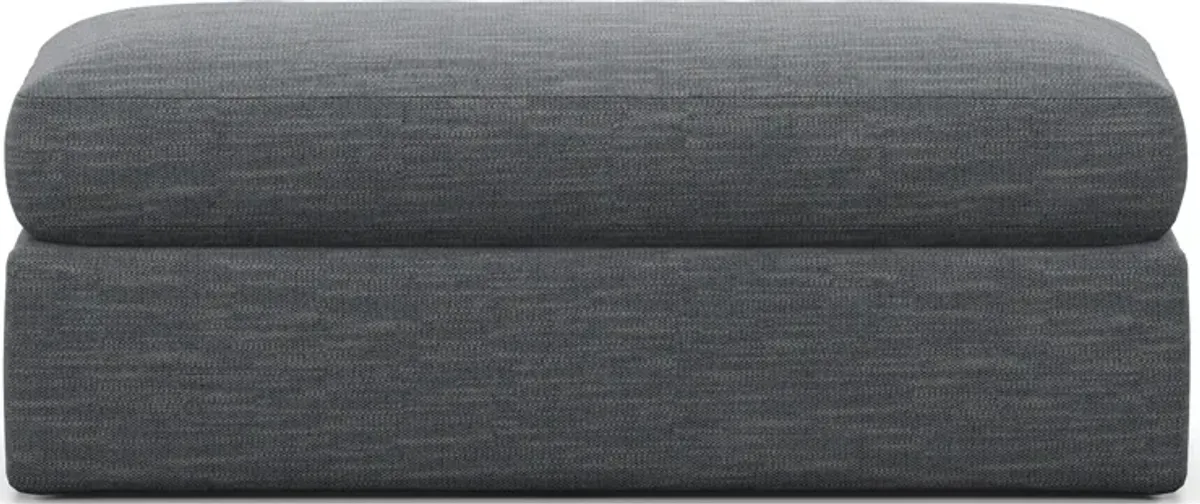 Haven Foam Comfort Ottoman - Dudley Indigo