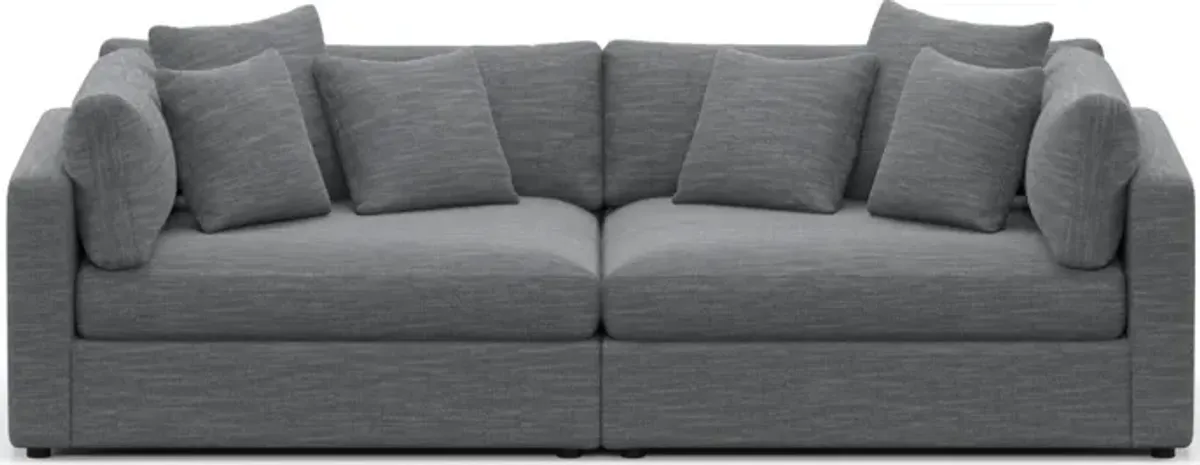 Sasha Foam Comfort Sofa - Dudley Indigo