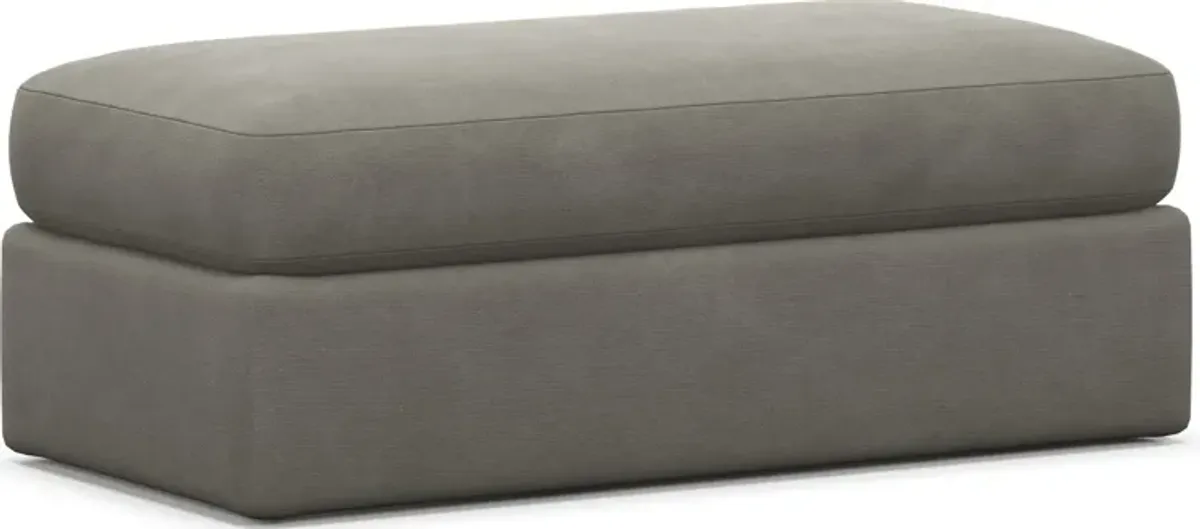 Haven Foam Comfort Ottoman - Abington Fog