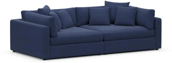 Sasha Foam Comfort Sofa - Abington TW Indigo