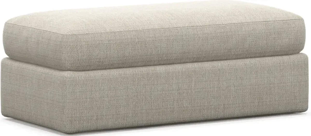 Haven Foam Comfort Ottoman - Mason Porcelain