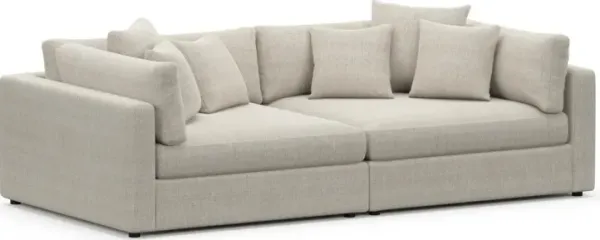 Sasha Foam Comfort Sofa - Mason Porcelain