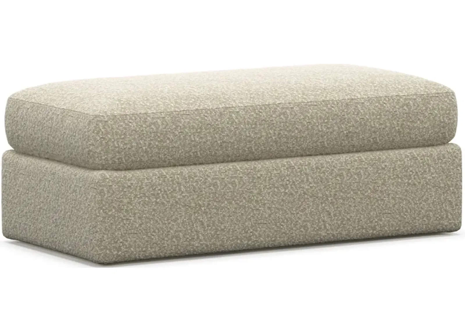 Haven Foam Comfort Ottoman - Bloke Cotton