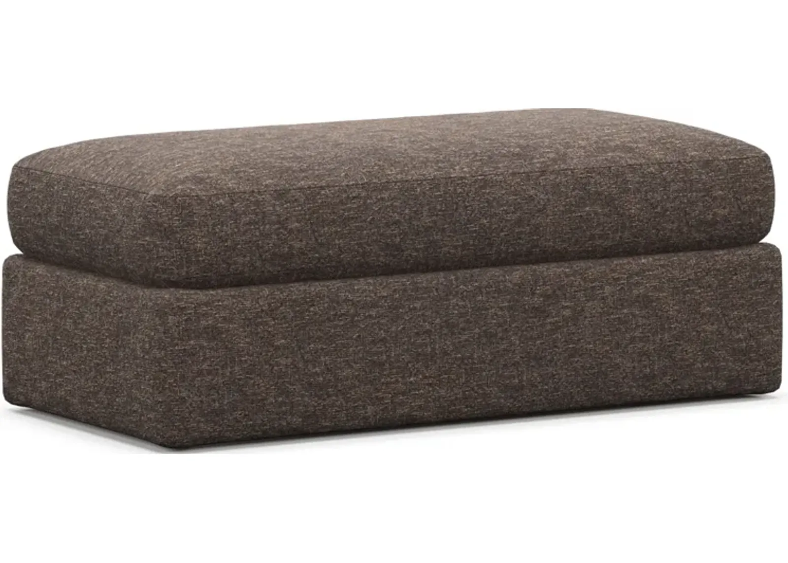 Haven Foam Comfort Ottoman - M Walnut