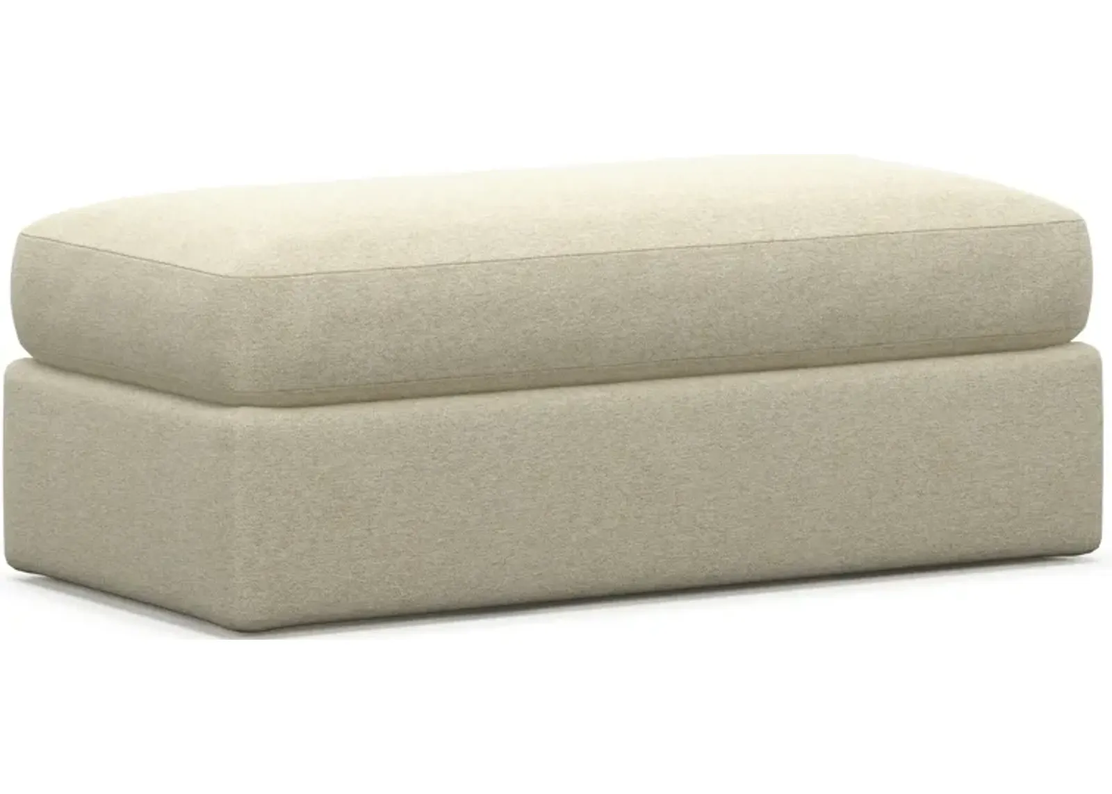 Haven Foam Comfort Eco Performance Fabric Ottoman - Bridger Shell