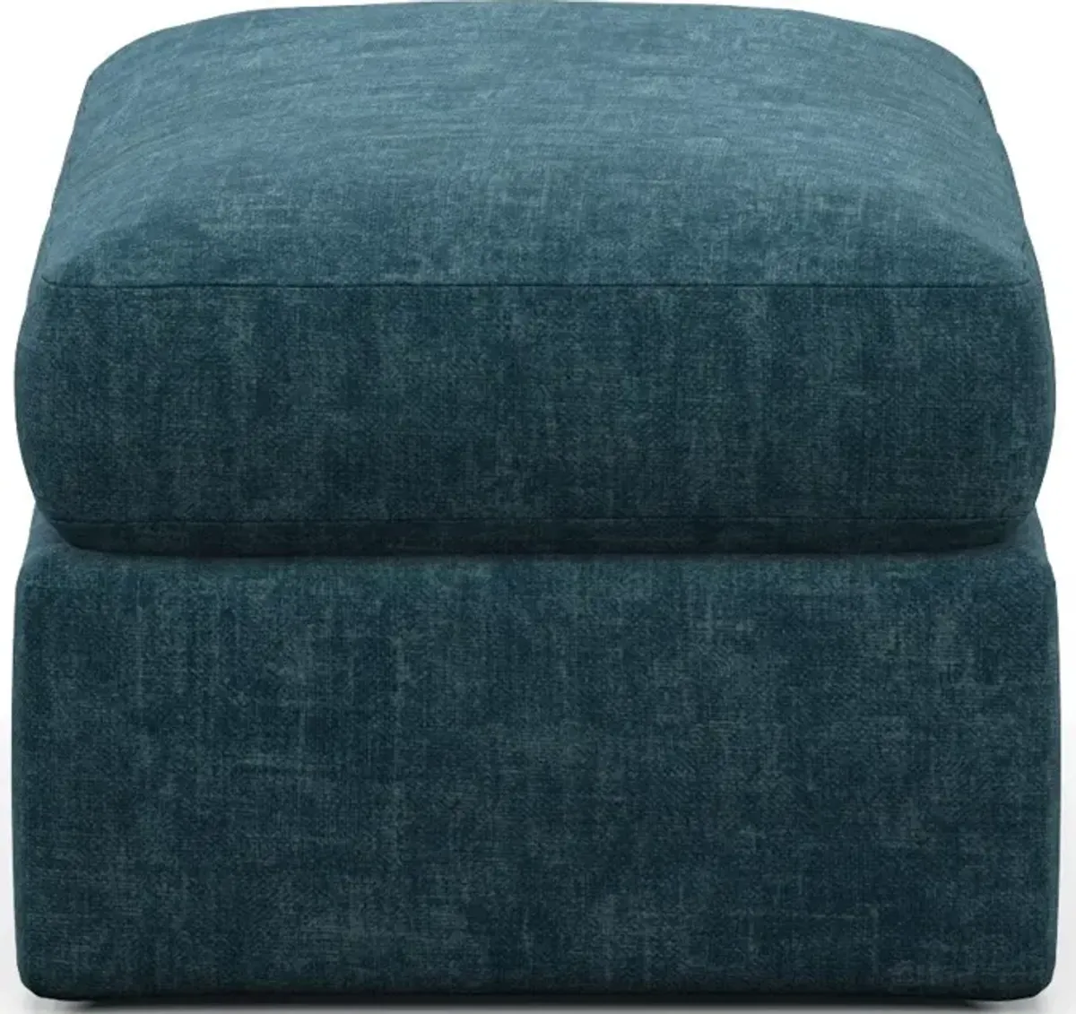 Haven Foam Comfort Eco Performance Fabric Ottoman - Argo Tropic