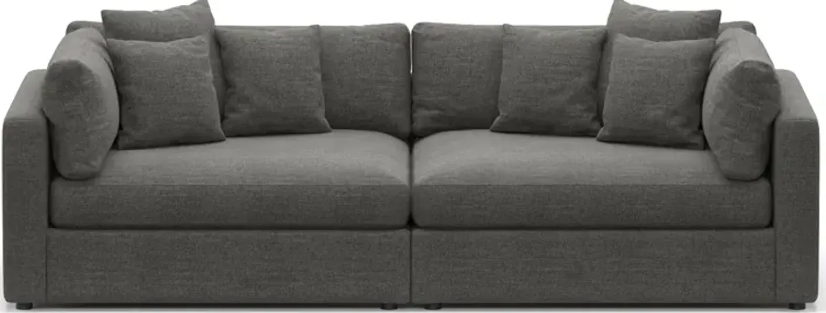 Haven Foam Comfort 2-Piece Sofa - Curious Charcoal