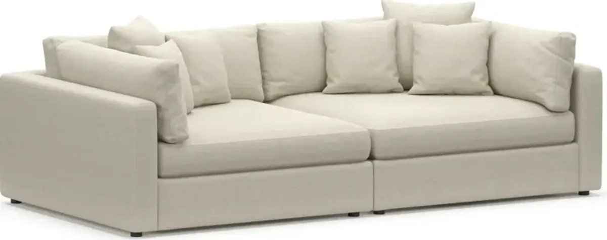 Haven Foam Comfort 2-Piece Sofa - Curious Pearl