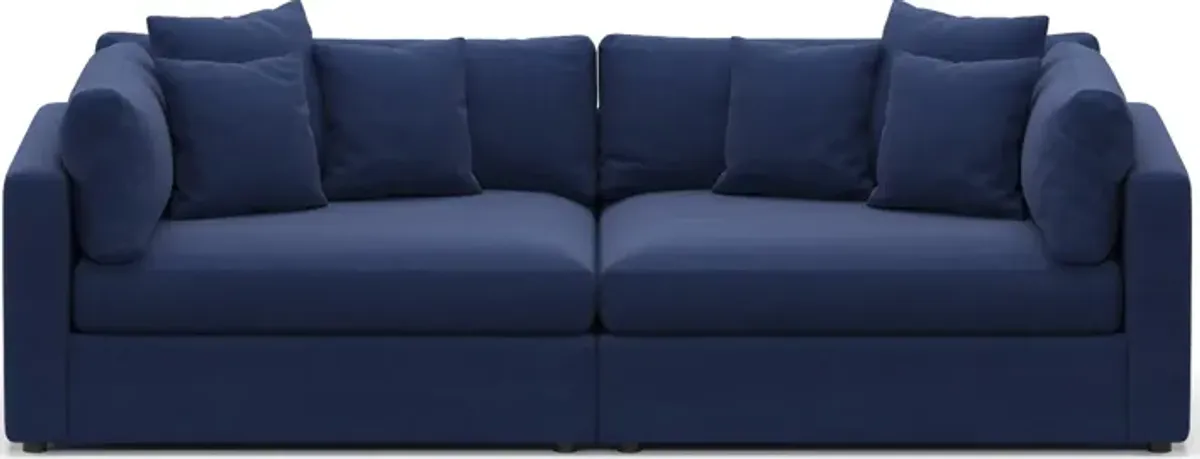 Haven Foam Comfort 2-Piece Sofa - Abington Indigo