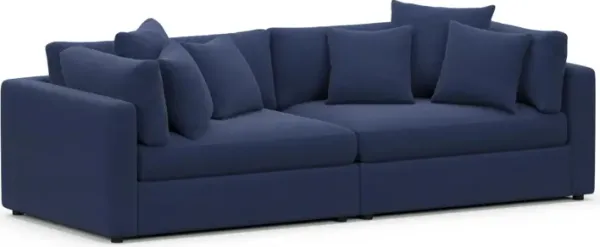 Sasha Foam Comfort Sofa - Abington TW Indigo