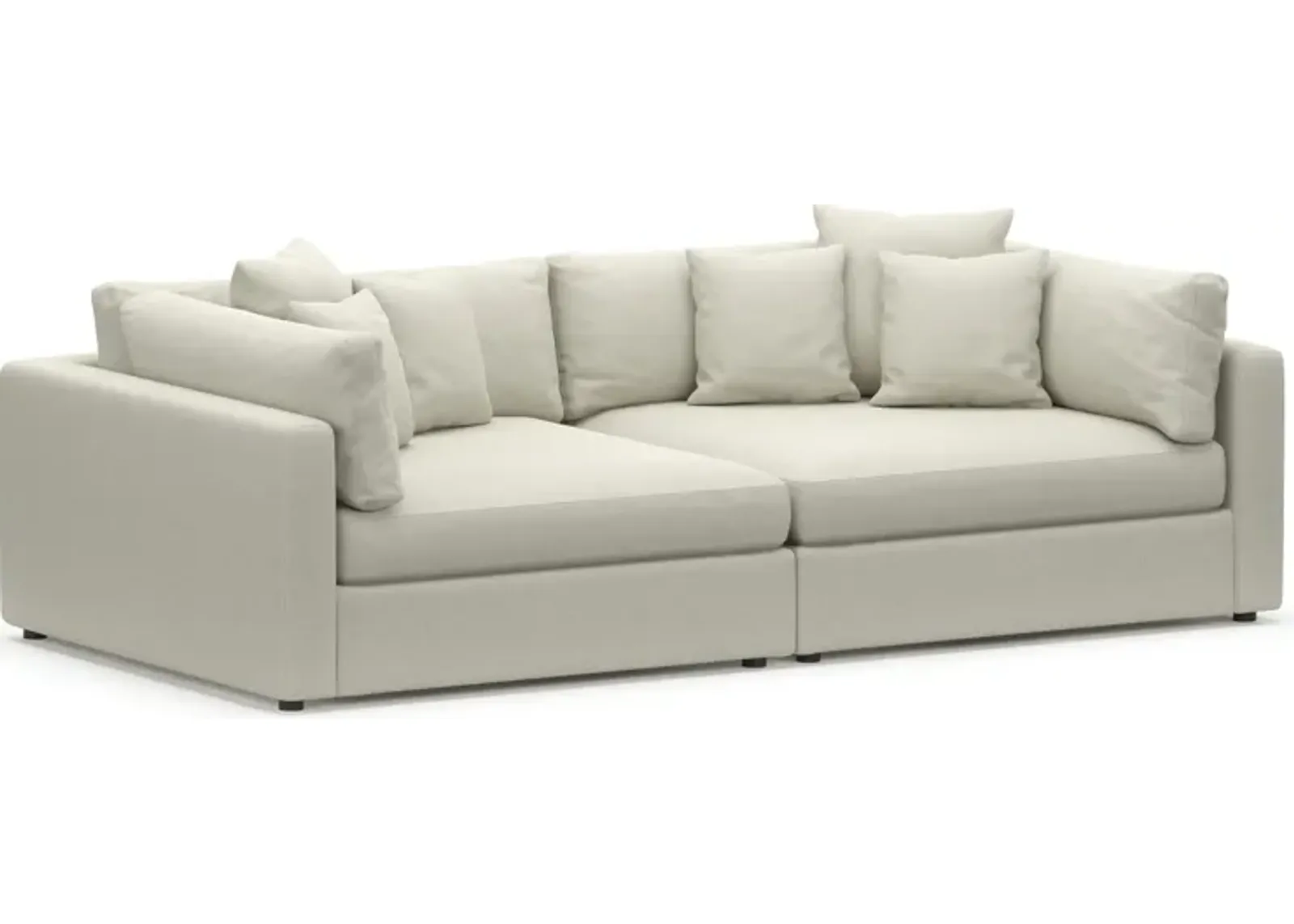 Haven Foam Comfort 2-Piece Sofa - Anders Ivory