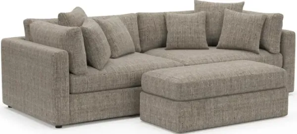 Sasha Foam Comfort Sectional - Mason Flint