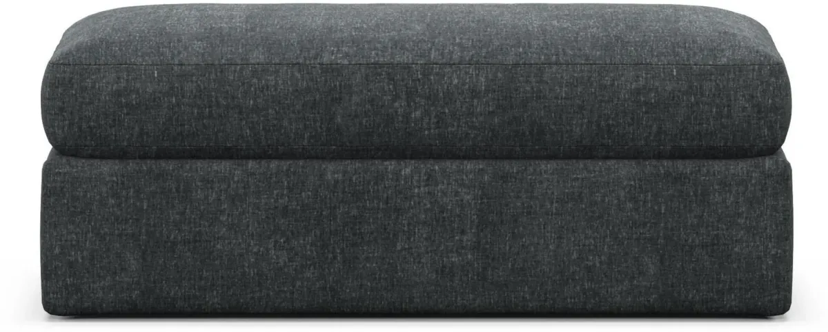 Sasha Foam Comfort Ottoman - Contessa Shadow