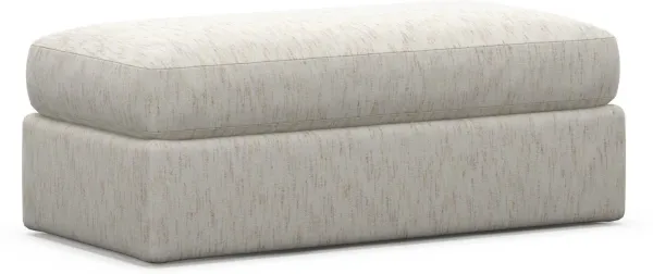 Sasha Foam Comfort Ottoman - P.T. Cream