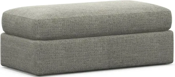 Sasha Foam Comfort Ottoman - Pandora Pepper
