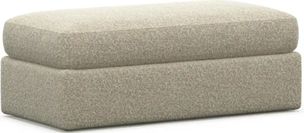 Sasha Foam Comfort Ottoman - Bloke Cotton
