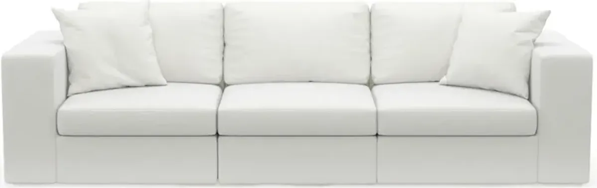 Collin Hybrid Comfort 3-Piece Sofa - Contessa Vanilla