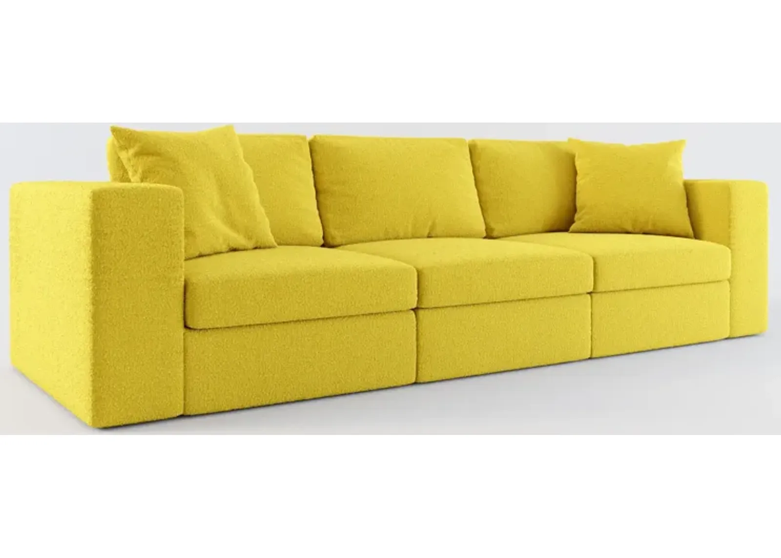 Collin Hybrid Comfort 3-Piece Sofa - Bloke Goldenrod