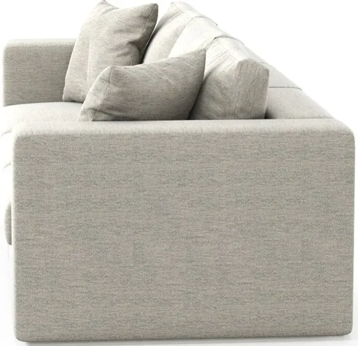 Collin Hybrid Comfort 3-Piece Sofa - Merino Chalk