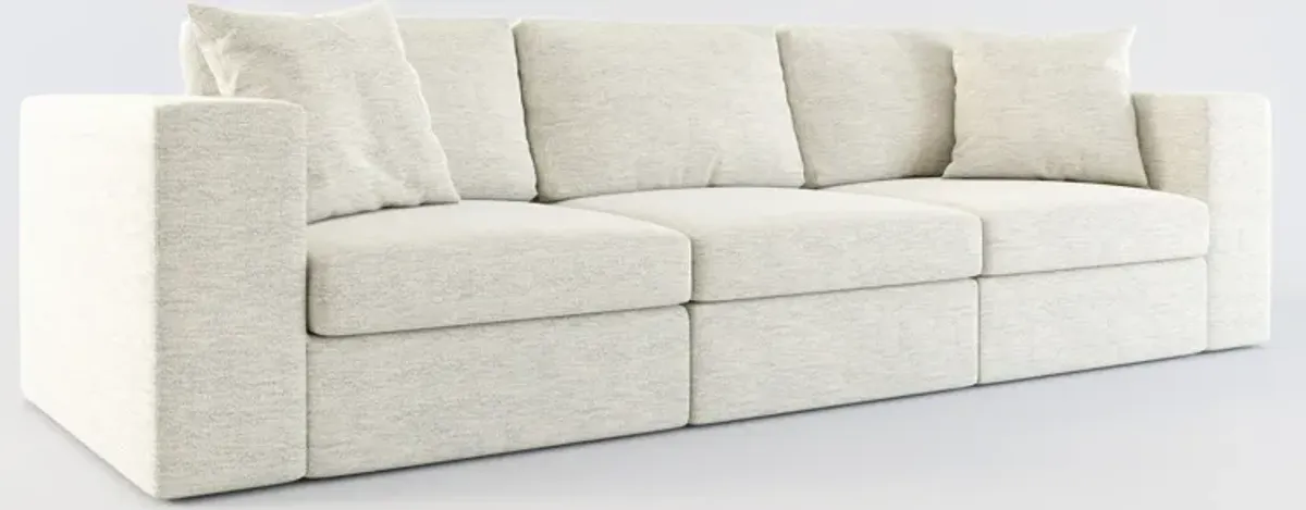 Collin Hybrid Comfort 3-Piece Sofa - Merino Chalk