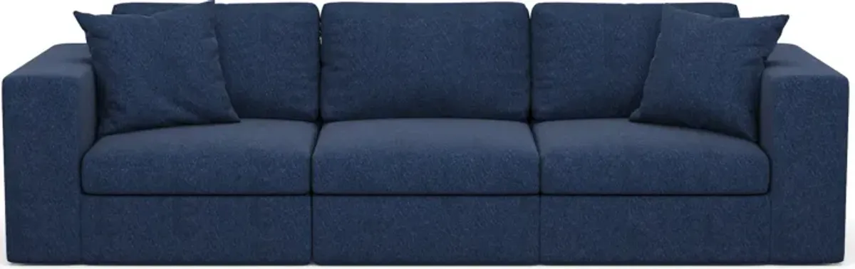 Collin 3-Piece Hybrid Comfort Sofa - Oslo Navy