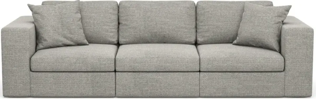 Collin 3-Piece Hybrid Comfort Sofa - Pandora Pepper