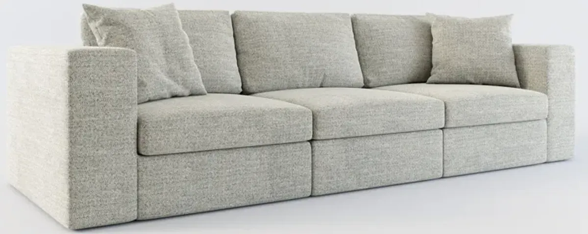 Collin 3-Piece Hybrid Comfort Sofa - Pandora Pepper