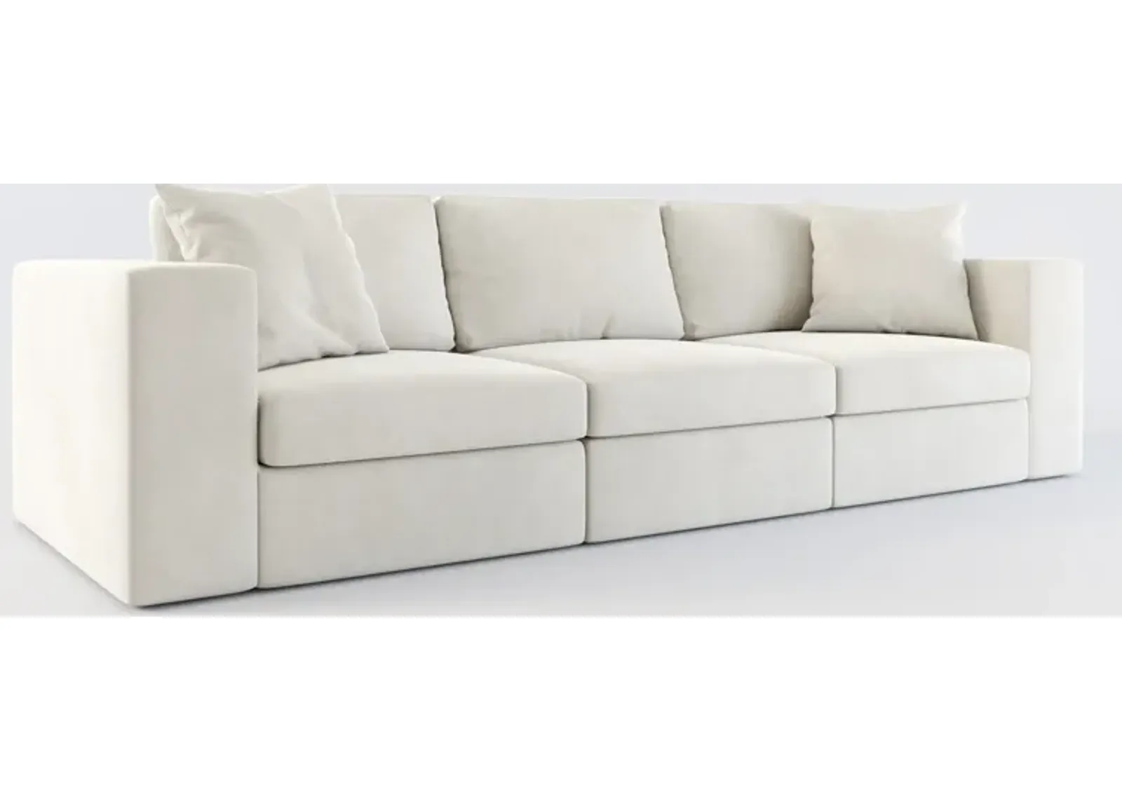 Collin Hybrid Comfort 3-Piece Sofa - Laurent Beach