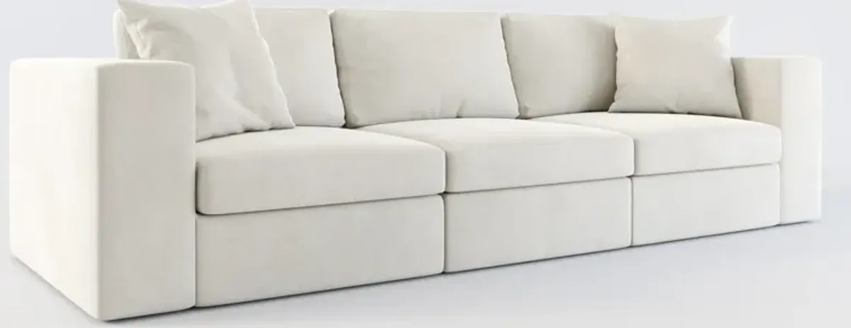 Collin Hybrid Comfort 3-Piece Sofa - Laurent Beach