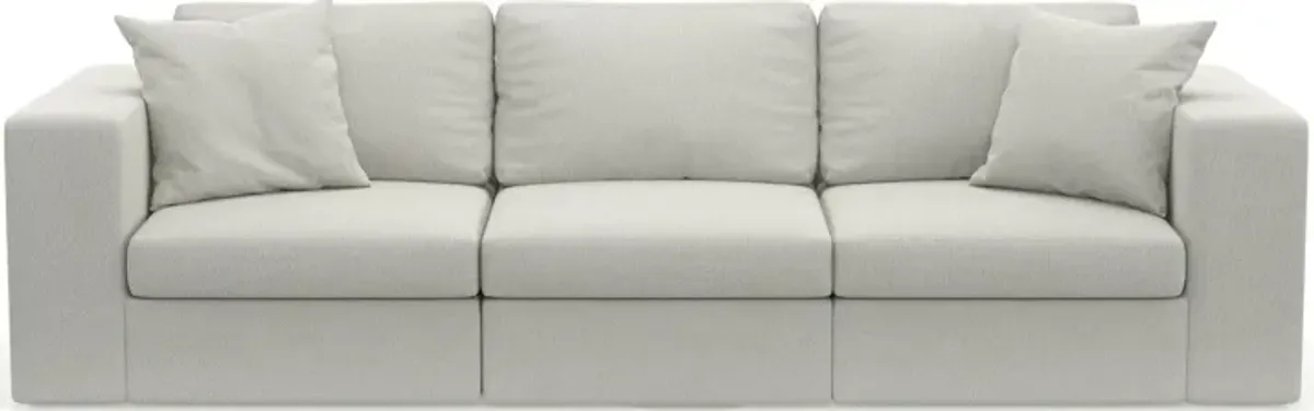 Collin Hybrid Comfort 3-Piece Sofa - Oslo Snow