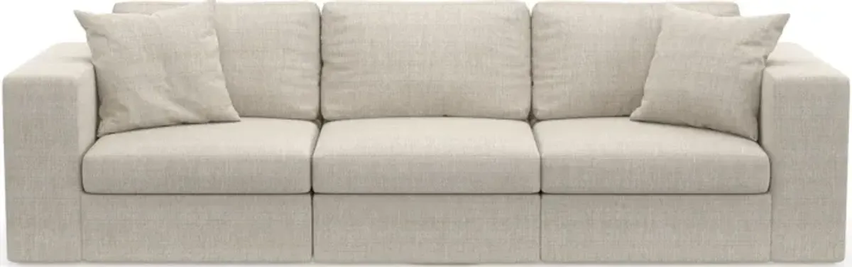 Collin Hybrid Comfort 3-Piece Sofa - Mason Porcelain