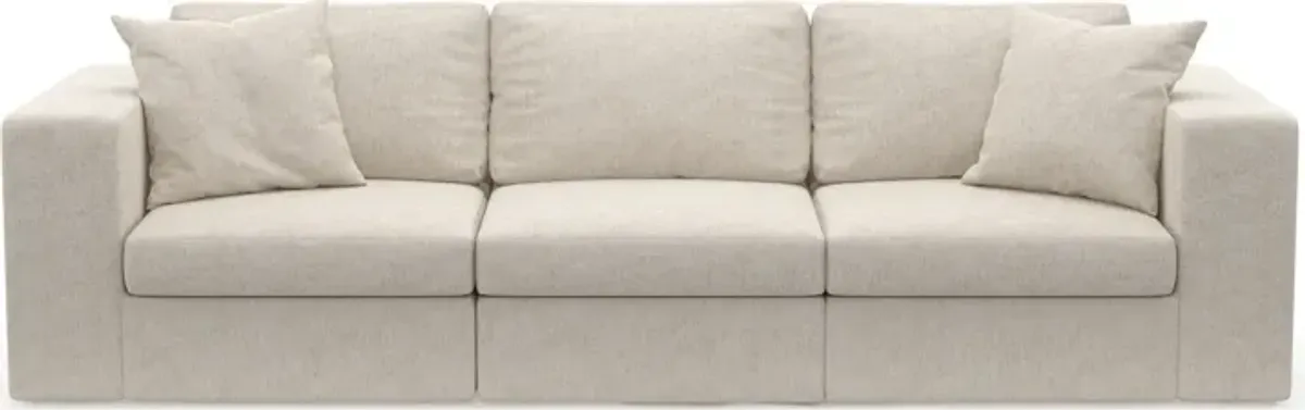 Collin Hybrid Comfort 3-Piece Sofa - M Ivory