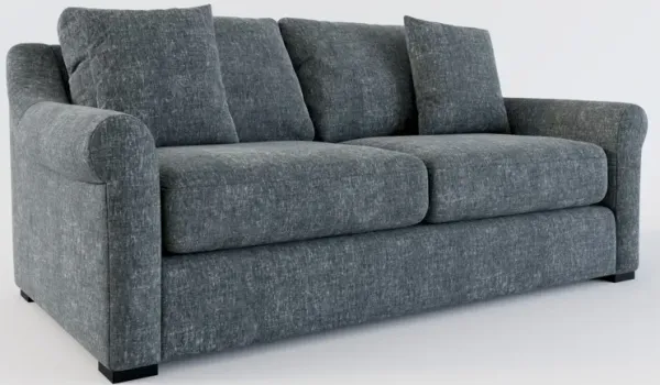 Bowery Foam Comfort 77" Sleeper Sofa - Contessa Shadow