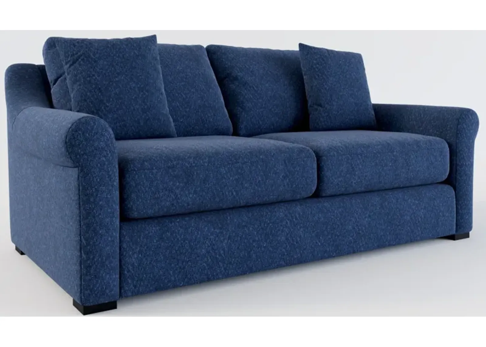 Bowery Foam Comfort 77" Sleeper Sofa - Oslo Navy