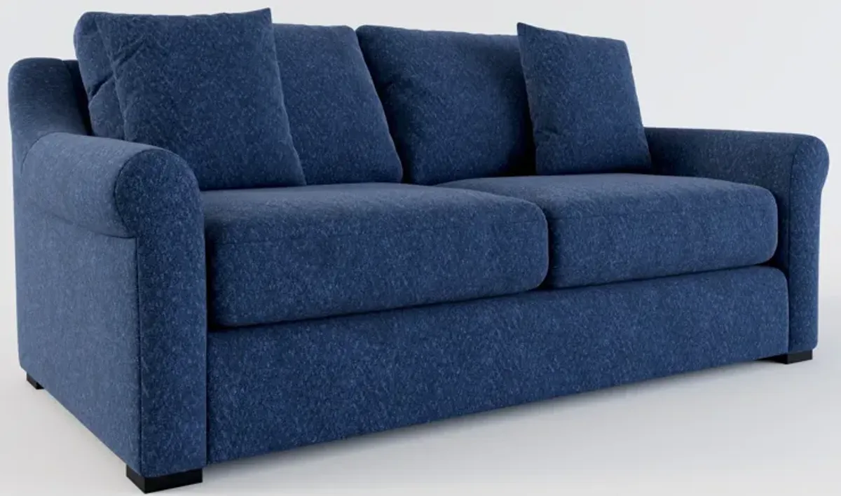 Bowery Foam Comfort 77" Sleeper Sofa - Oslo Navy