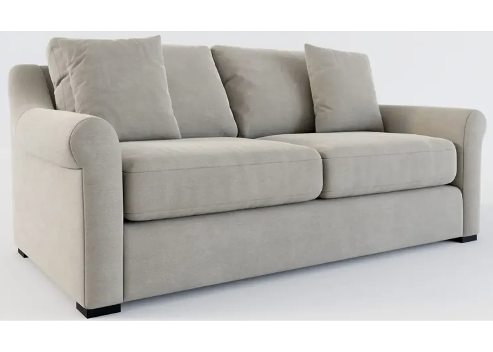 Bowery Foam Comfort 77" Sleeper Sofa - Abington Fog