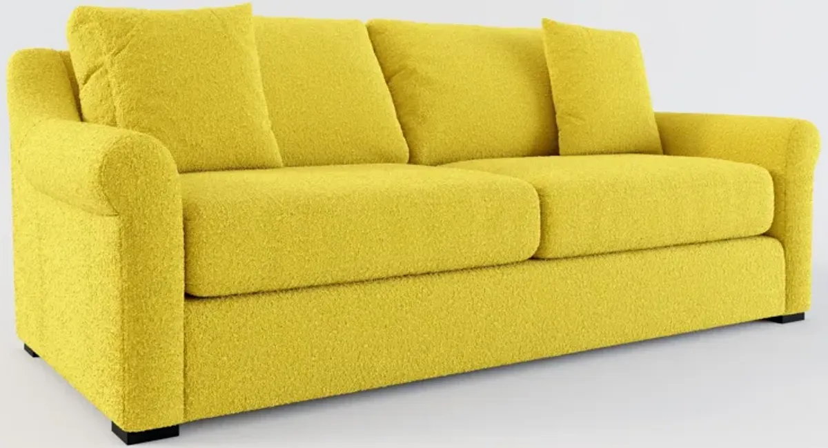 Bowery Foam Comfort 87" Sleeper Sofa - Bloke Goldenrod