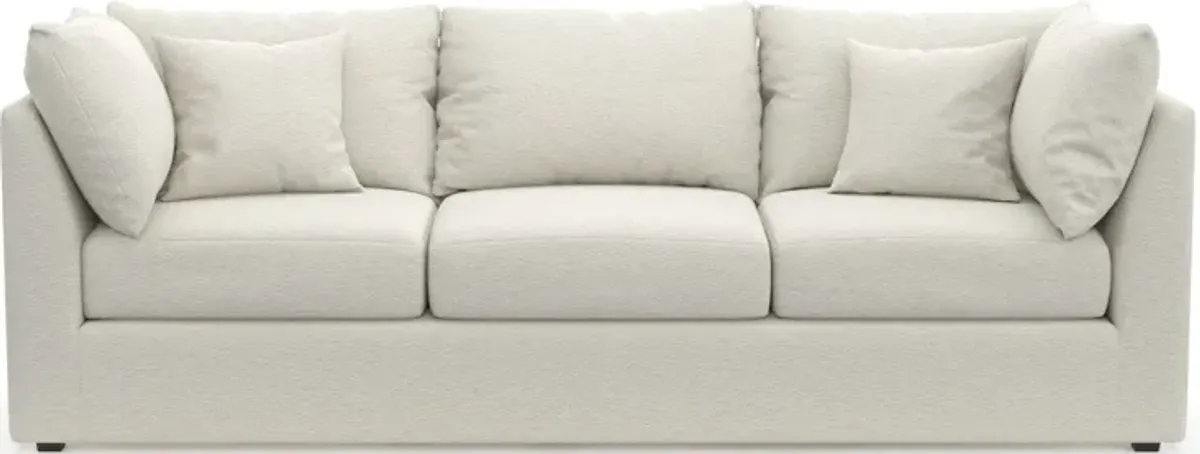 Nest Foam Comfort Sofa - Living Large White