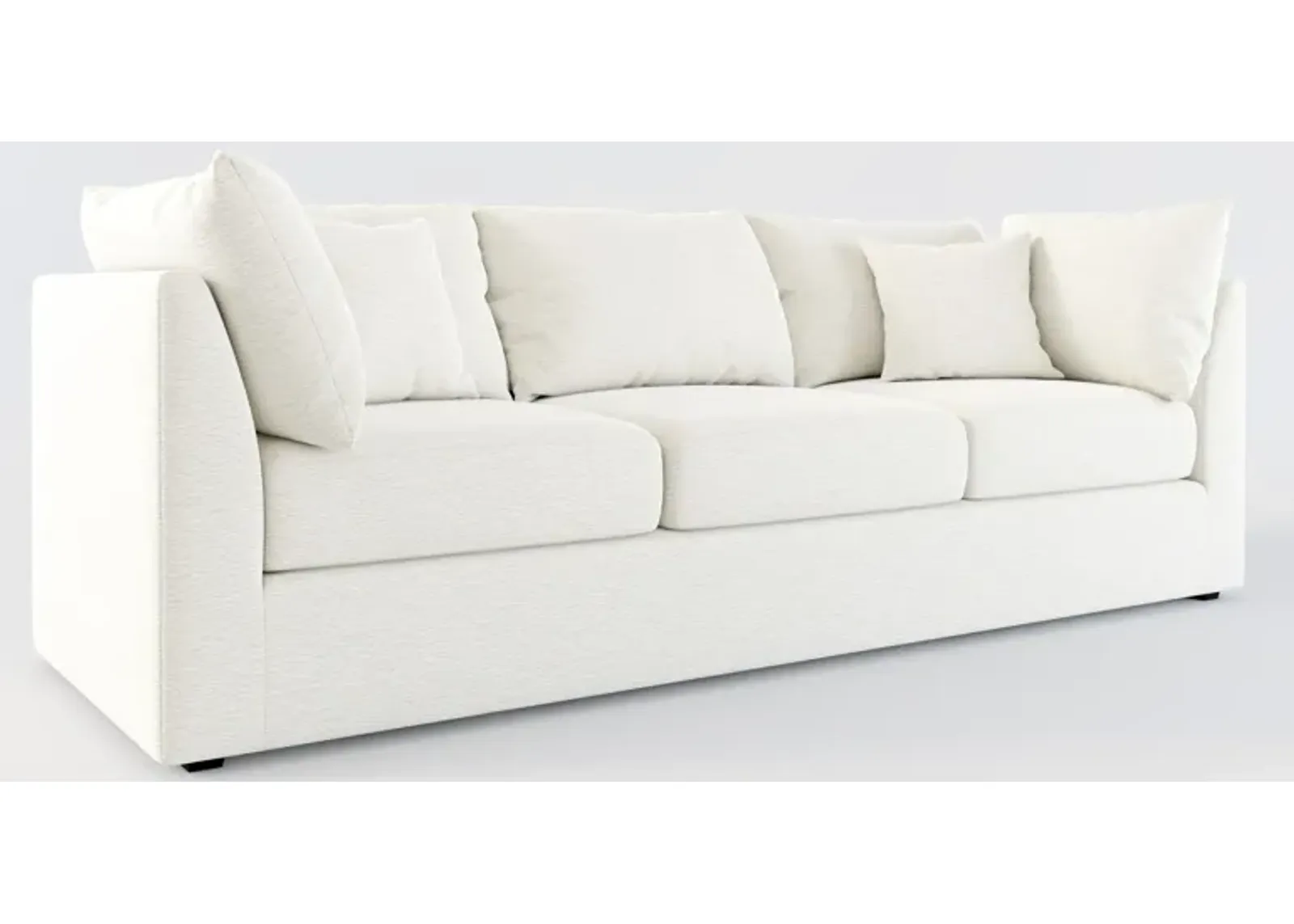 Nest Foam Comfort Sofa - Living Large White