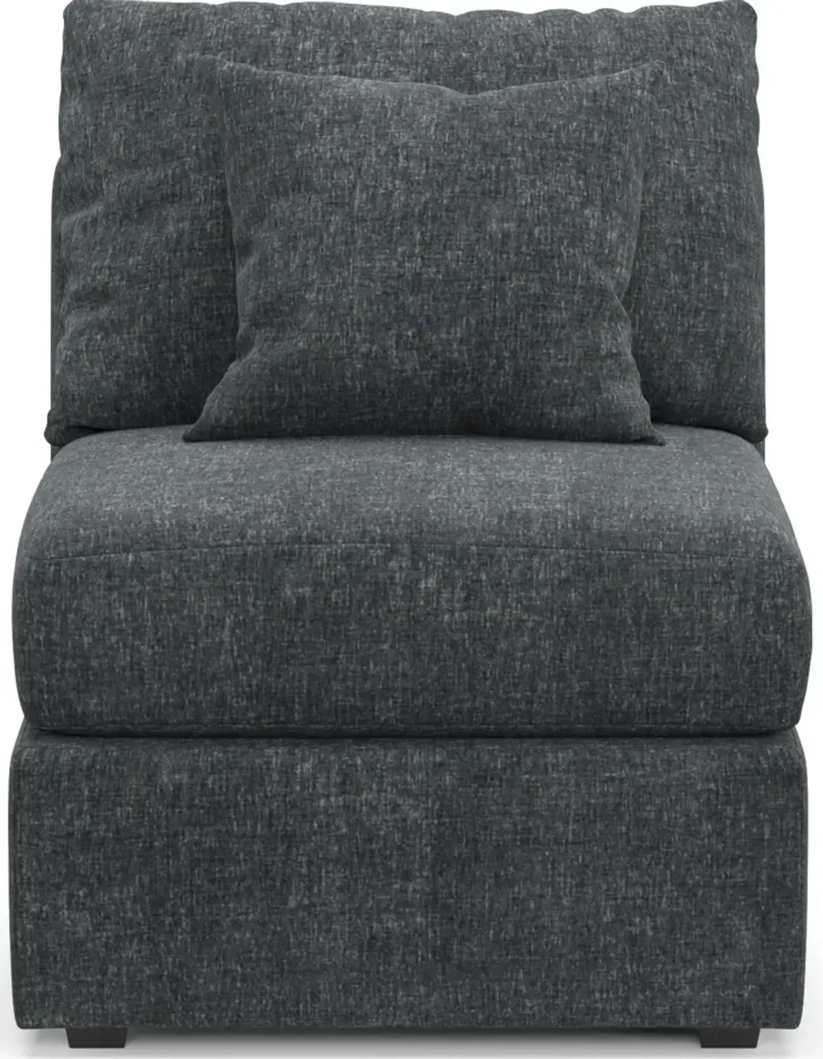 Nest Foam Comfort Armless Chair - Contessa Shadow