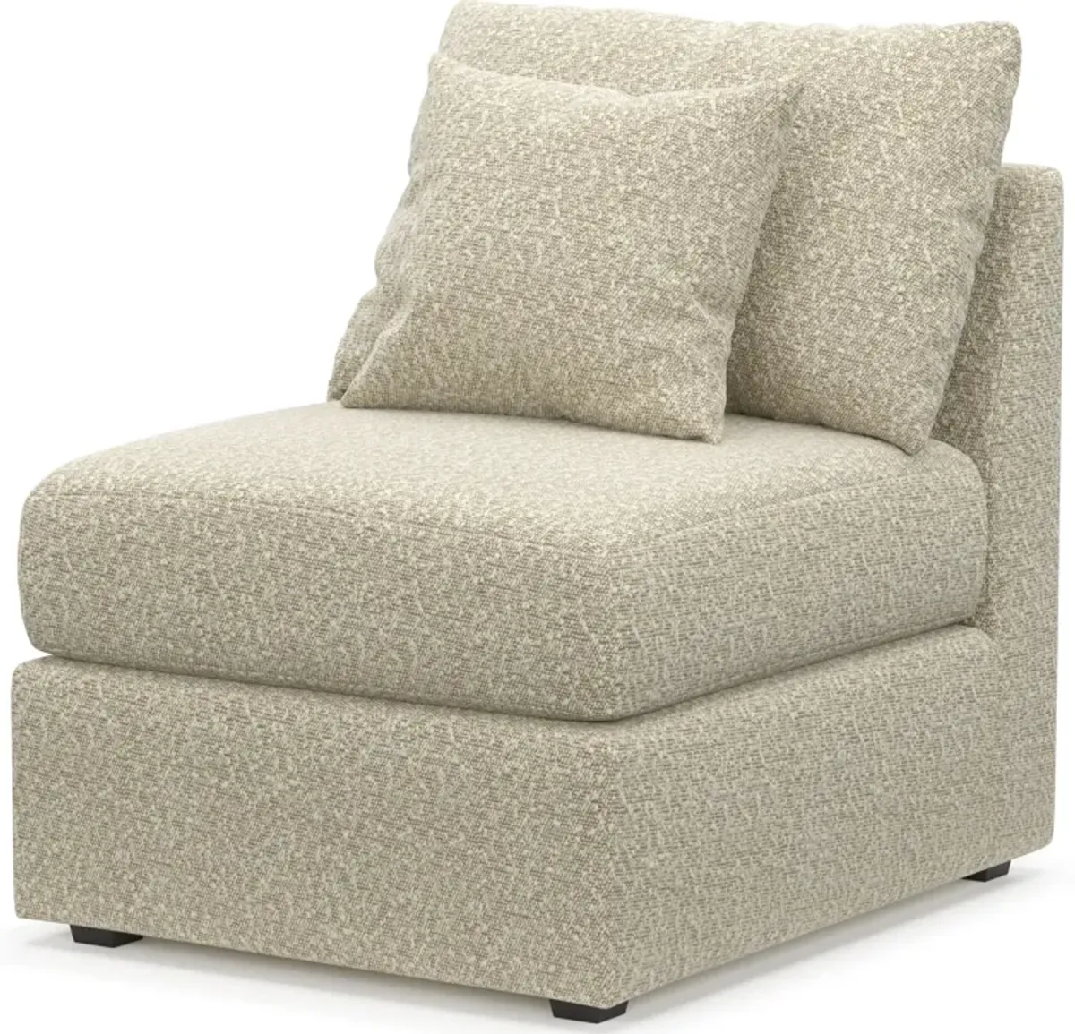 Nest Foam Comfort Armless Chair - Bloke Cotton