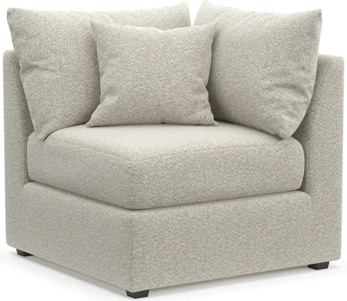 Nest Foam Comfort Corner Chair - Muse Stone