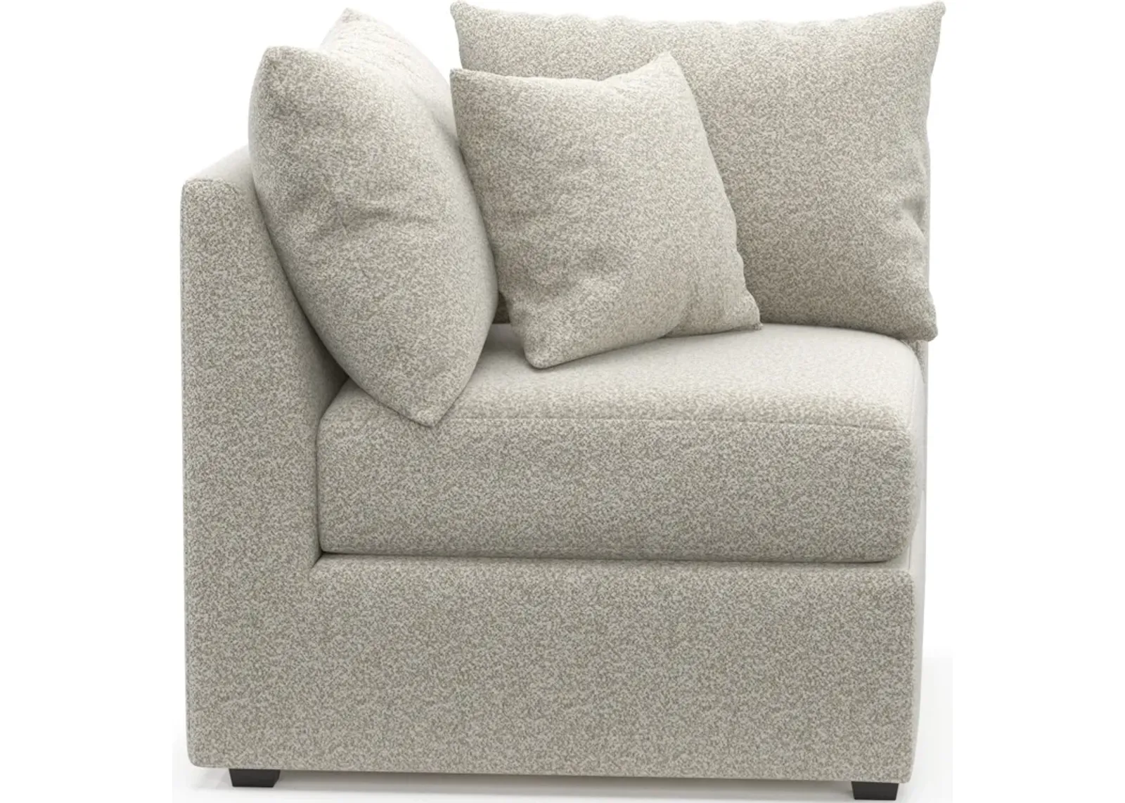 Nest Foam Comfort Corner Chair - Muse Stone