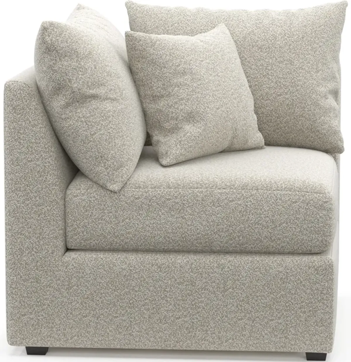 Nest Foam Comfort Corner Chair - Muse Stone