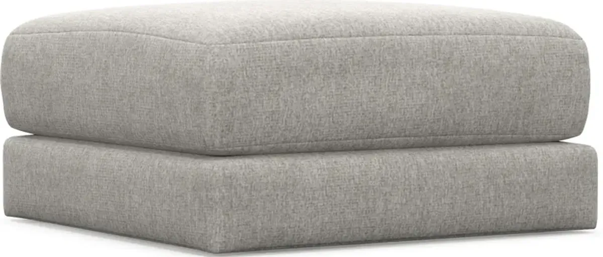 Nest Foam Comfort Short Ottoman - Burmese Granite