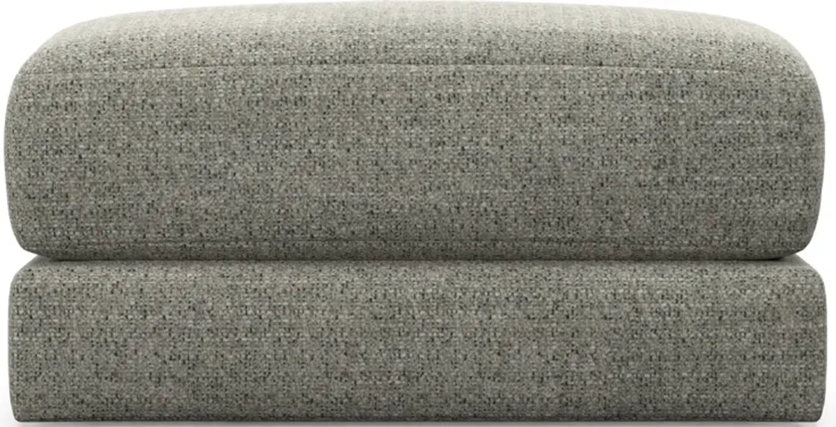 Nest Foam Comfort Short Ottoman - Pandora Pepper