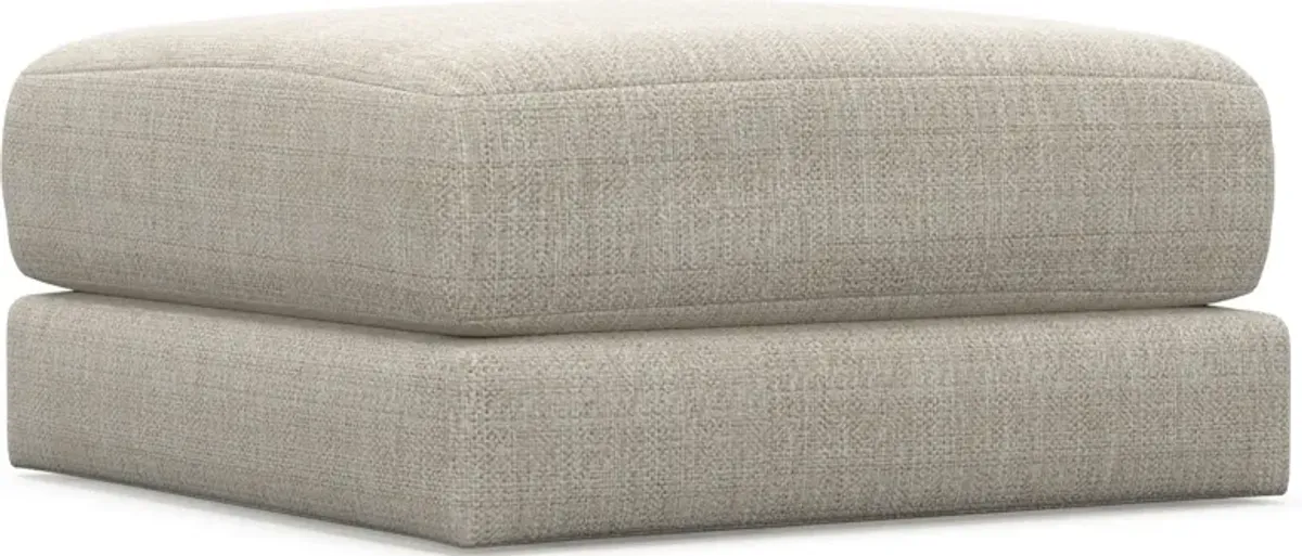 Nest Foam Comfort Short Ottoman - Mason Porcelain