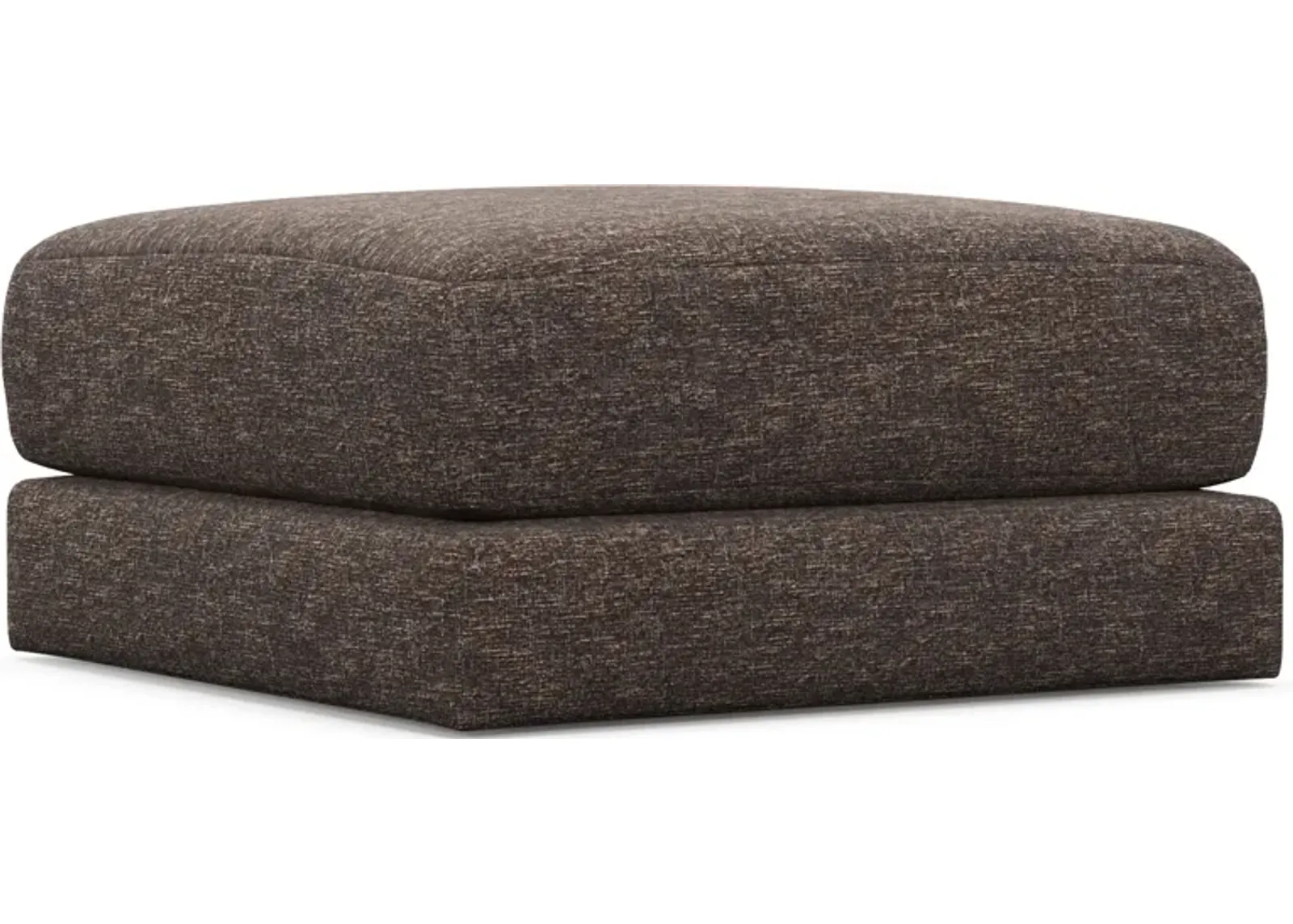 Nest Foam Comfort Short Ottoman - M Walnut